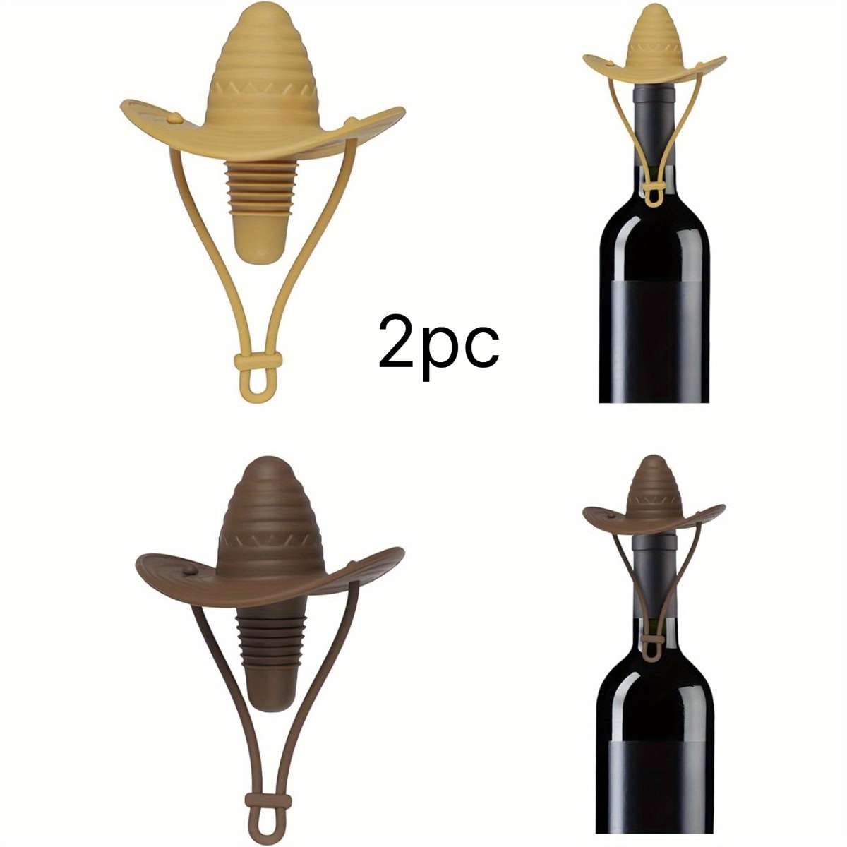 Wine Beer Hat - Пробка для винных бутылок в виде
