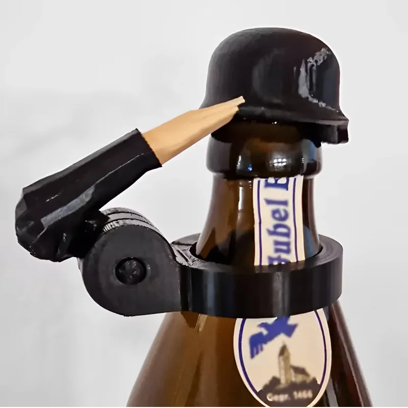 Wine Beer Hat - Забавный шлем для пивной бутылки, креативный