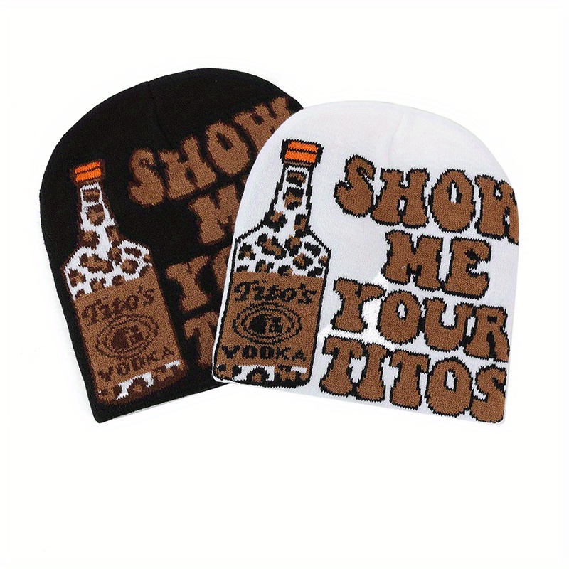 Wine Beer Hat - Мужские шапочки с леопардовым рисунком и