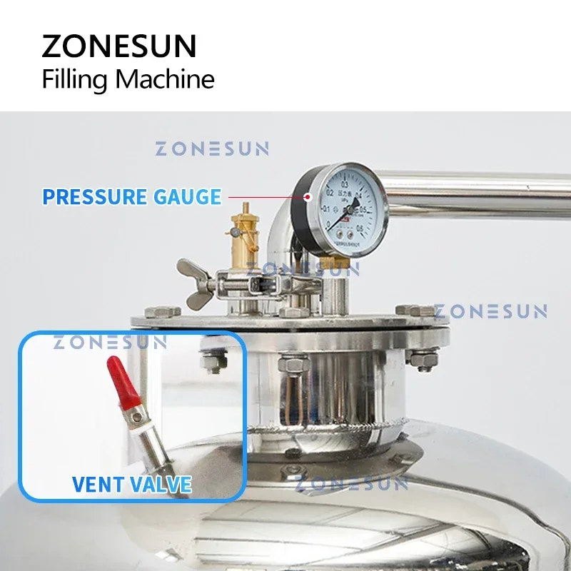 Wine Beer Usa - ZONESUN Газированные напитки Изоobaric Машина для