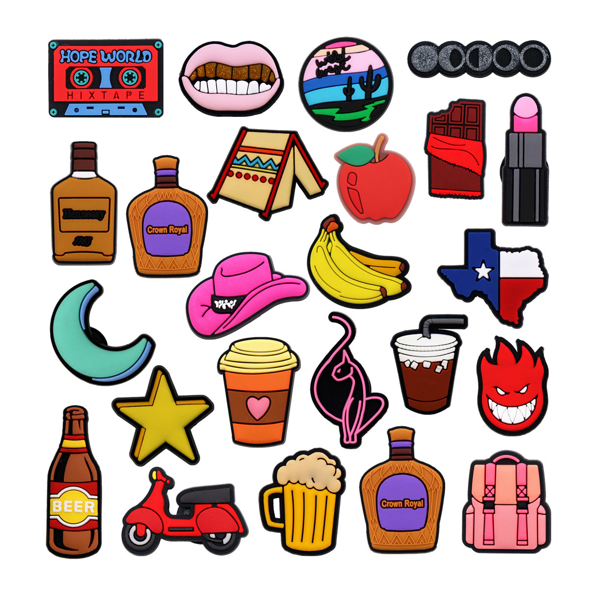 Wine Beer Hat - 1 шт. Оригинальные украшения для обуви:
