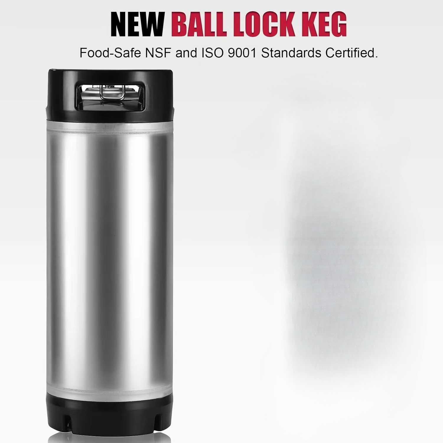 Craft Beer & Wine U- - Кег-контейнер Ball Lock из нержавеющей стали