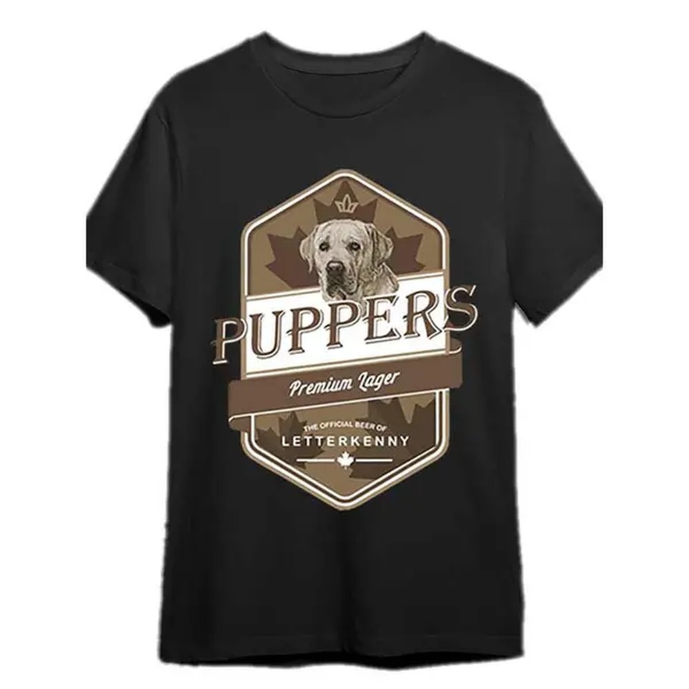 Футболка Letterkenny Puppers C – обзор и цена Craft Beer & Wine U-