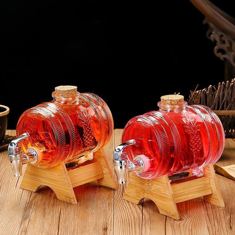 1л стеклянная бочка для виски, – обзор и цена Wine Whiskey Beer