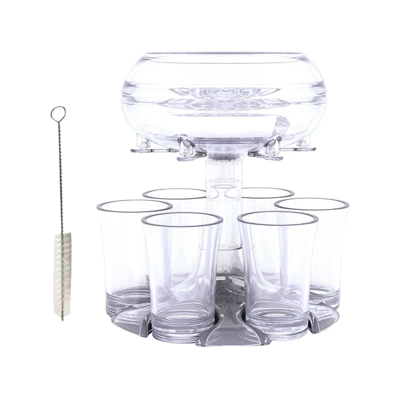 Набор M11K-2: Диспенсер для ви – обзор и цена Wine Beer Glass Set