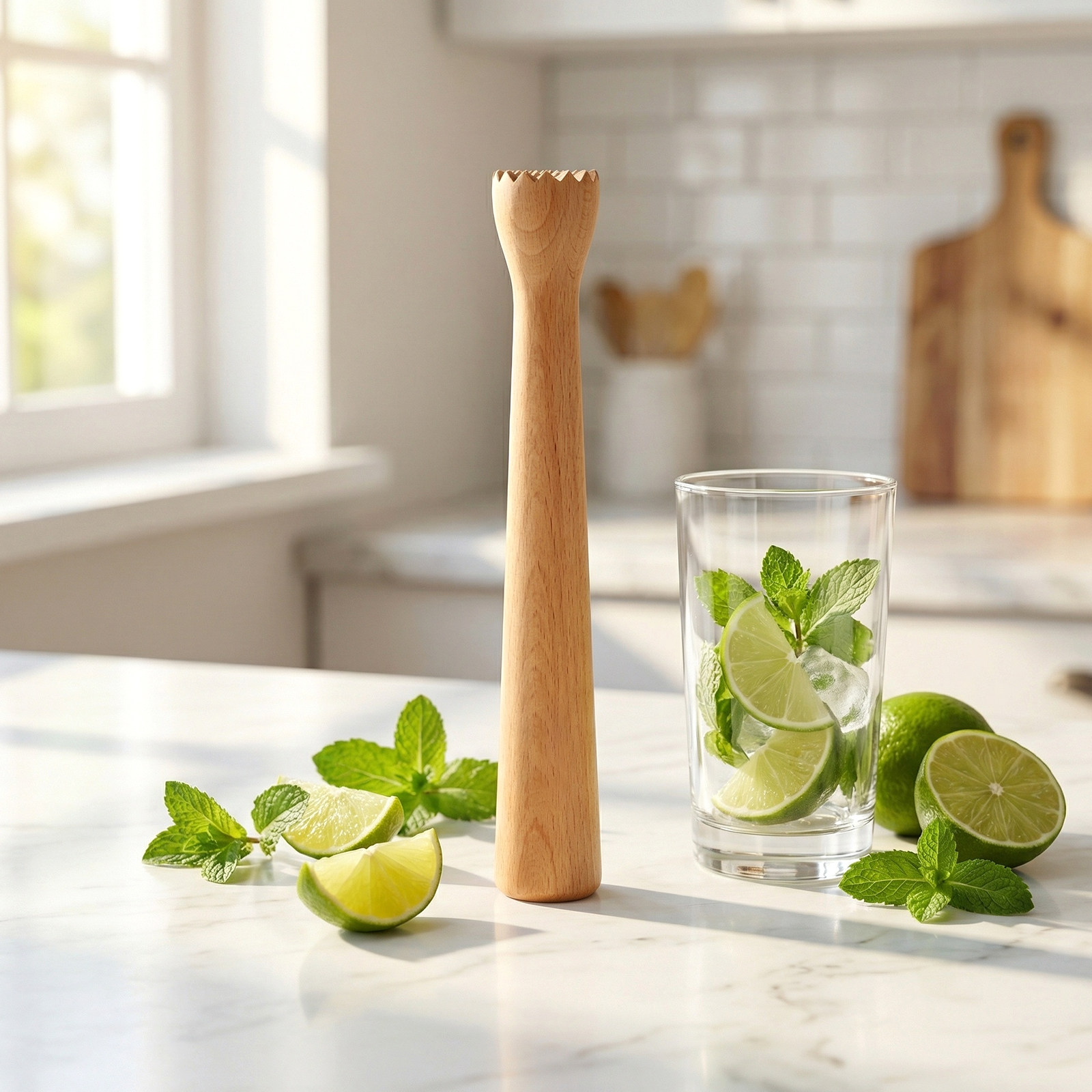 1 шт. деревянный эргономичный  – обзор и цена Muddler Cocktail Bar